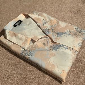 Mens Boohoo Champagne Short Sleeve Shirt